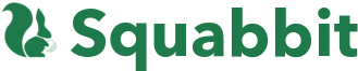 Squabbit wordmark green